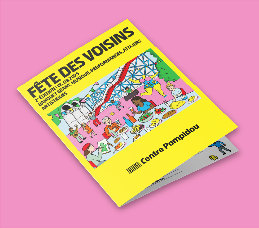 Dépliant programmation Fête des voisins