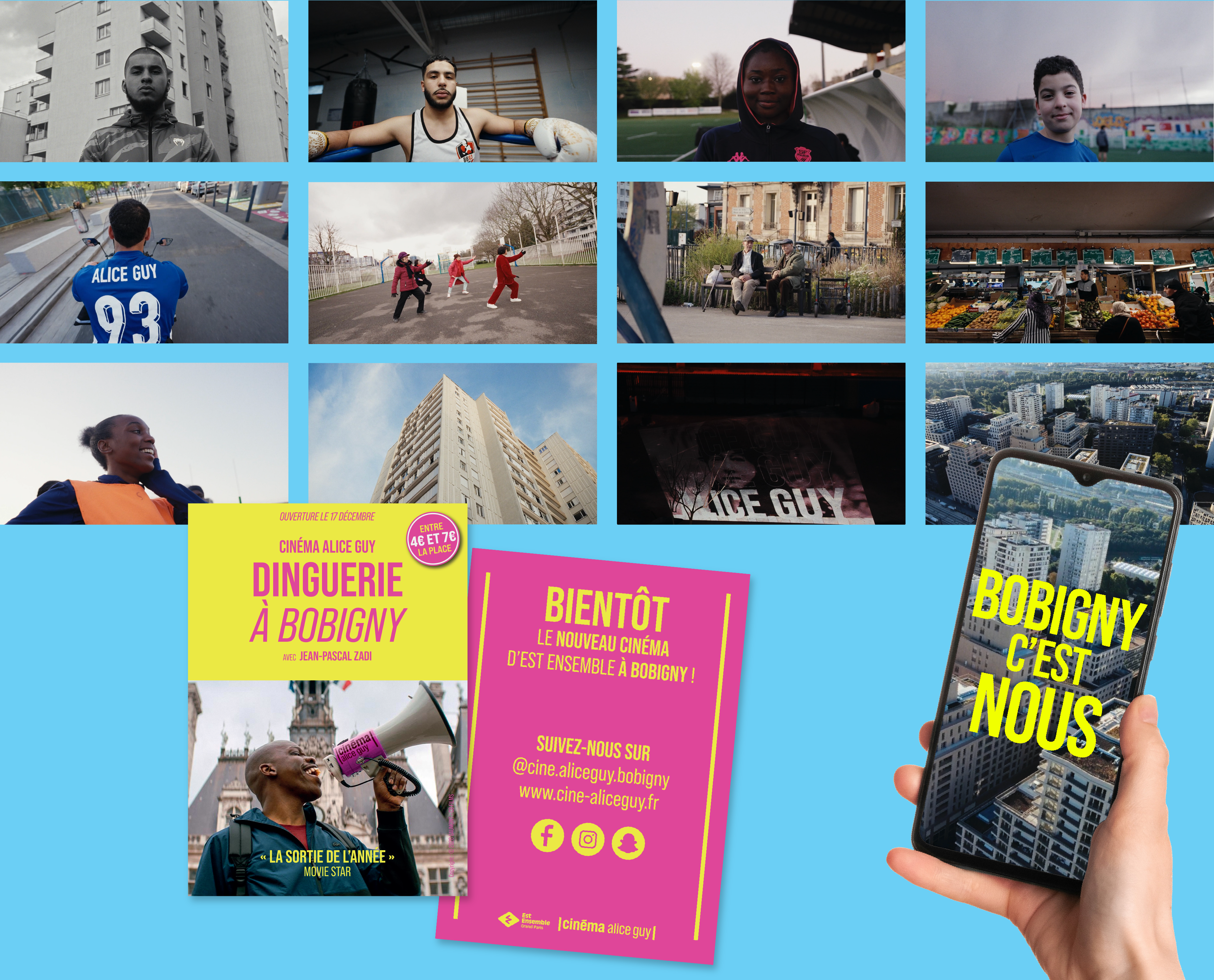 CAG storyboard "Bobigny c'est nous"