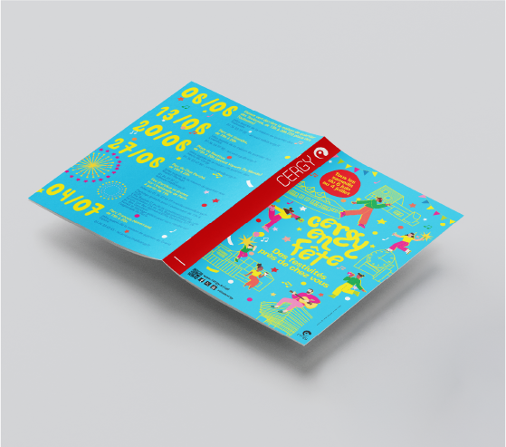Cergy en fête - couverture livret de programmation