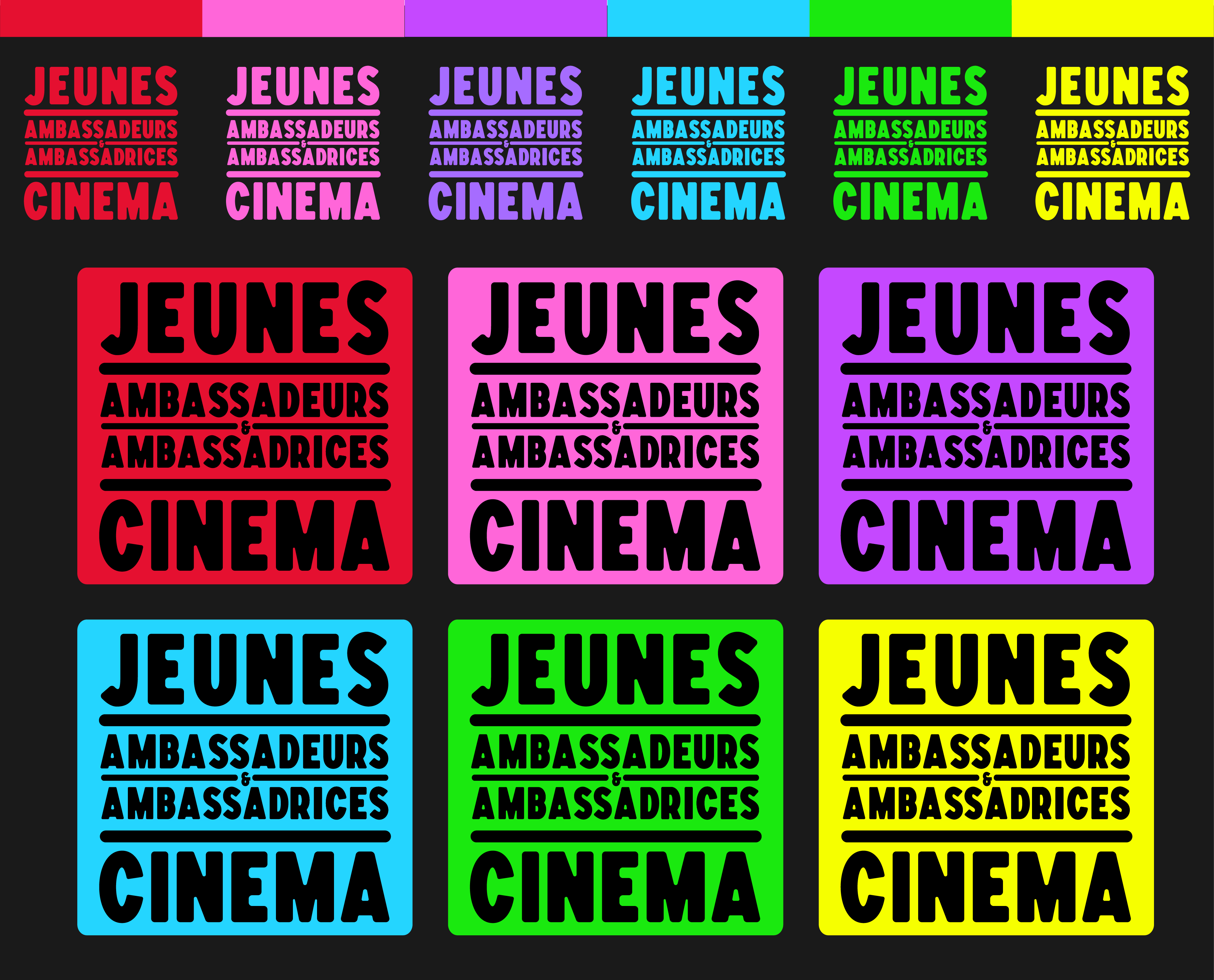 JAC AFCAE logos couleurs
