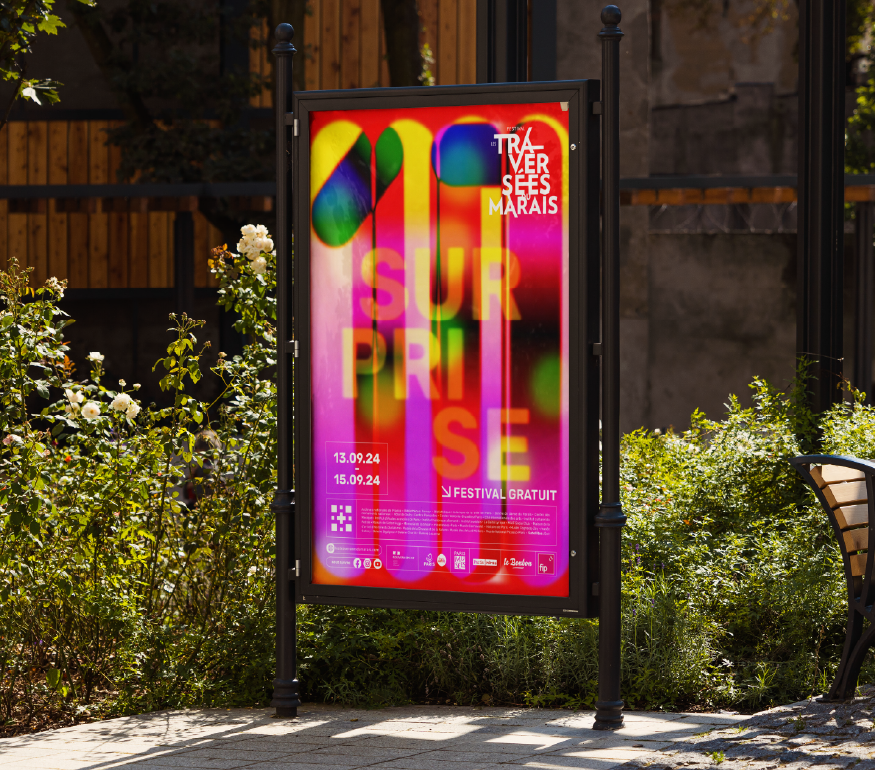 Traversées du Marais 10 - Affiche
