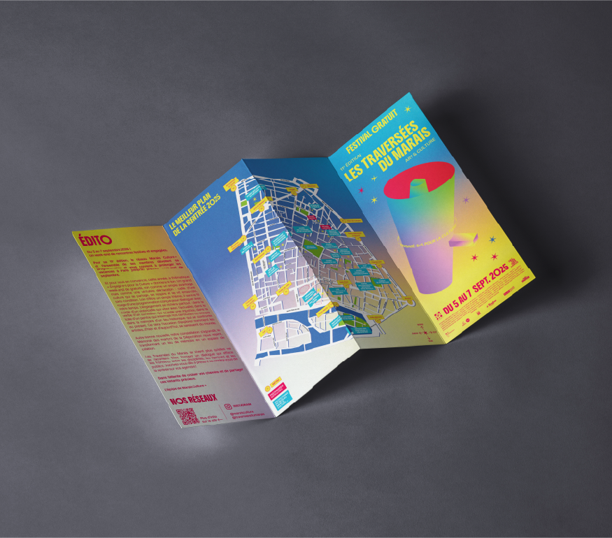 Traversées du Marais 11 - dépliant