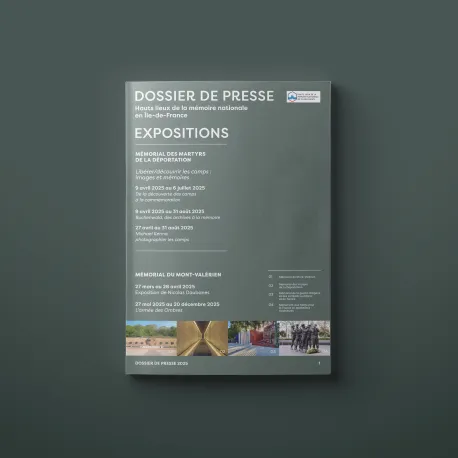 Couverture dossier de presse Hauts lieux de la mémoire nationale