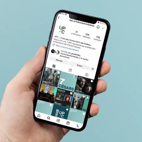 Mockup réseaux sociaux UPC